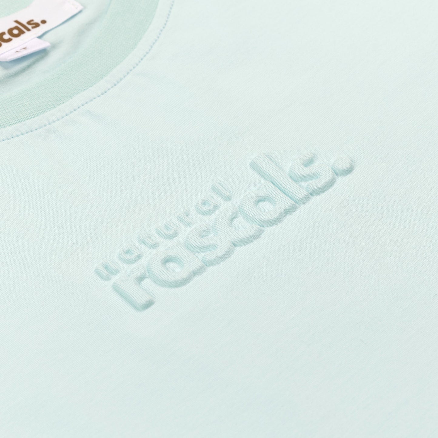Spill-Resistant Baby & Toddler Tee | Airy Blue & Mint Green