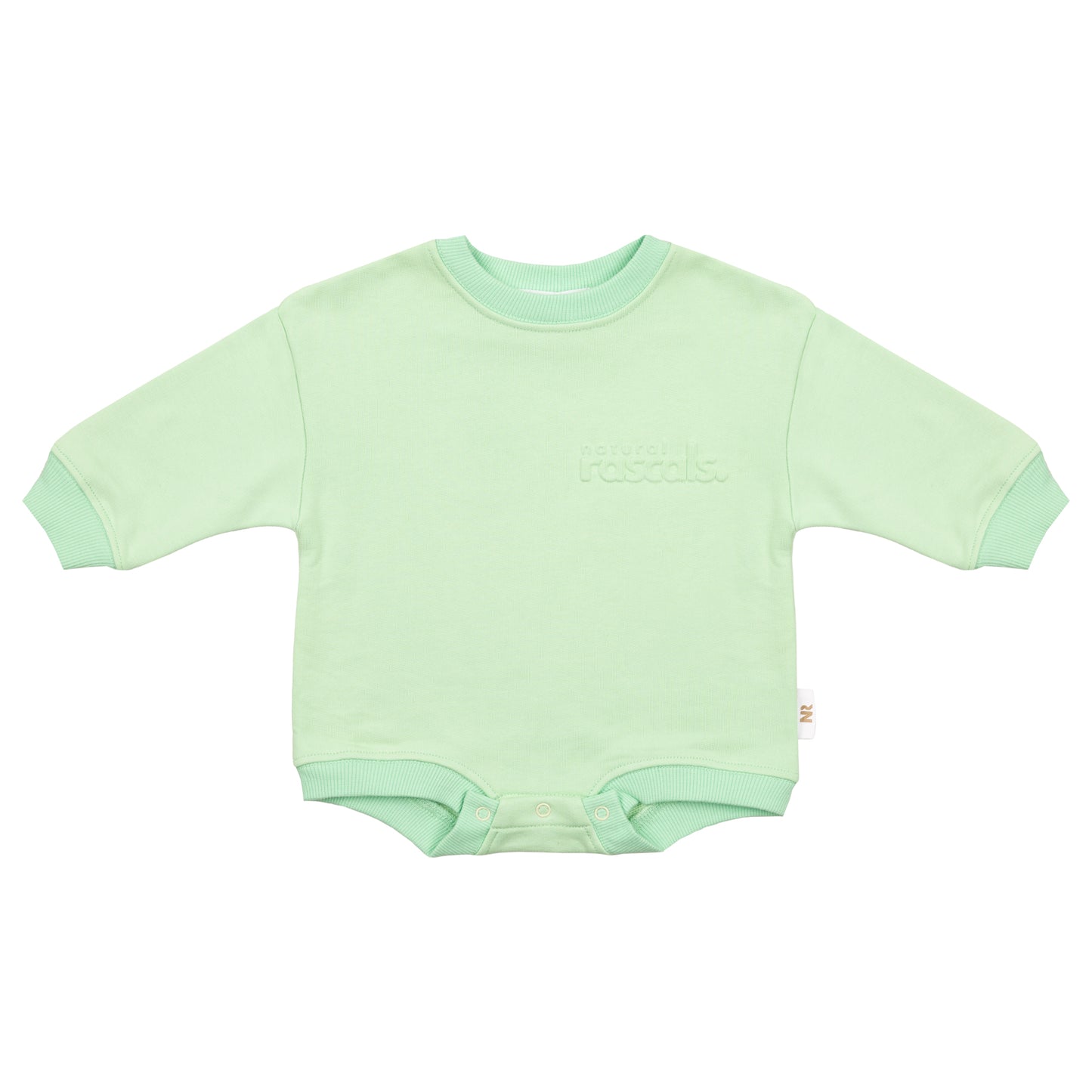 Spill-Resistant Baby & Toddler Romper | Mint Green