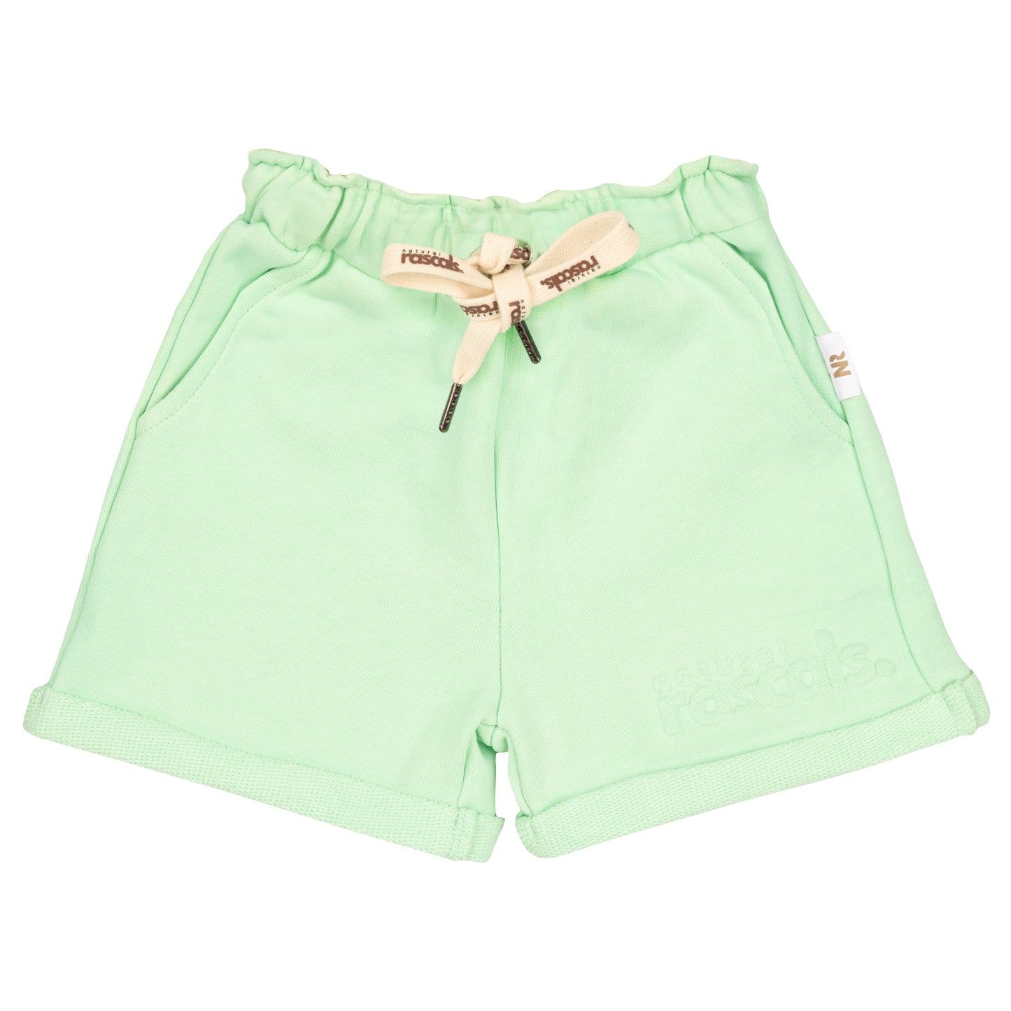 Spill-Resistant Baby & Toddler Shorts | Mint Green