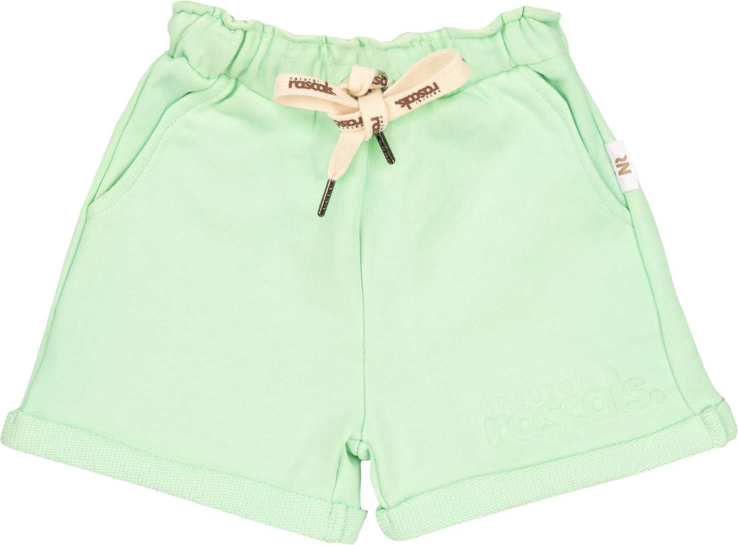 Spill-Resistant Baby & Toddler Shorts | Mint Green