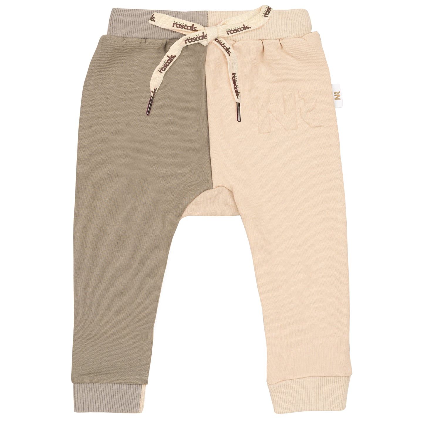 Spill-Resistant Baby & Toddler Sweat Jogger | Earthy & Oat