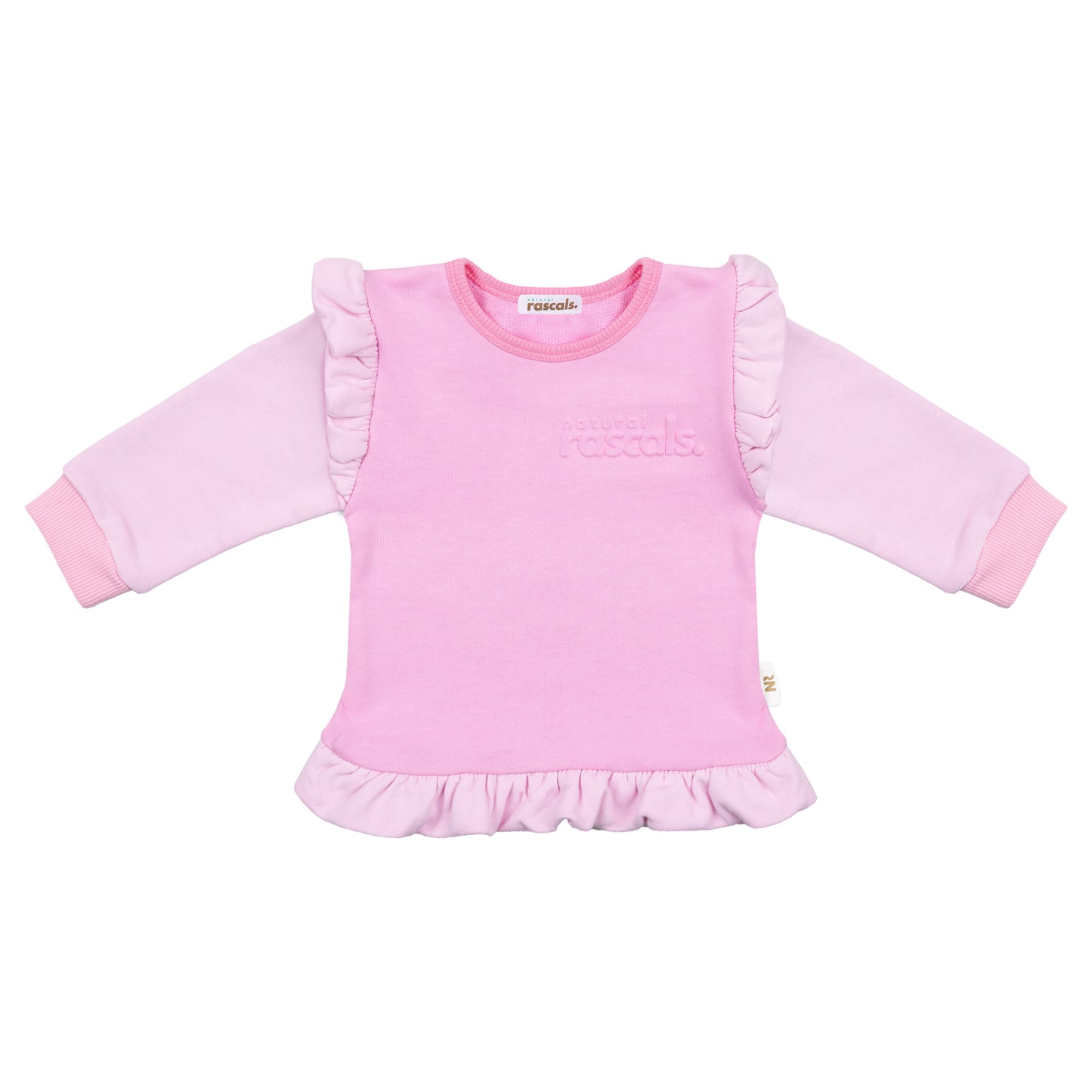 Spill-Resistant Baby & Toddler Sweat | Raspberry & Candy Pink Two-Tone