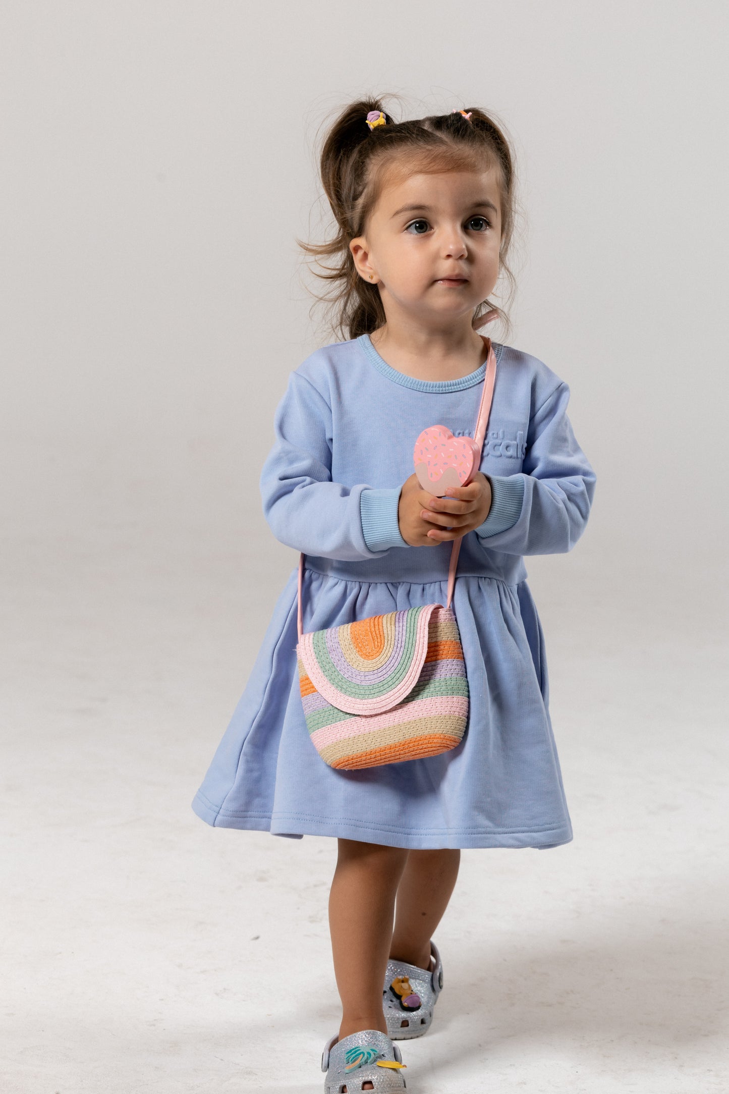 Spill-Resistant Baby & Toddler Dress | Periwinkle Lavender