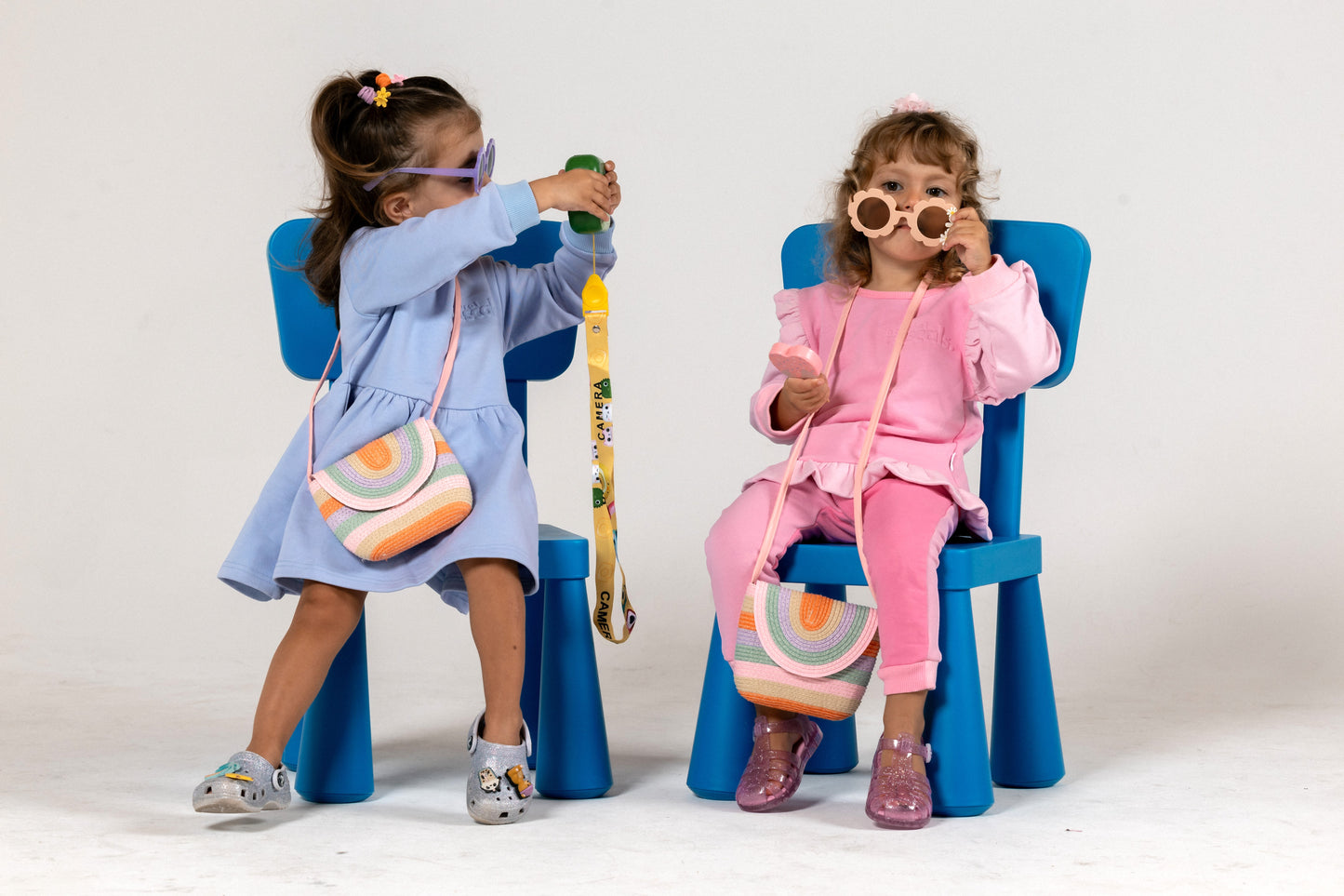 Spill-Resistant Baby & Toddler Sweat | Raspberry & Candy Pink Two-Tone