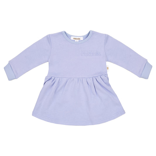 Spill-Resistant Dress – Periwinkle Lavender | Made with Organic Cotton