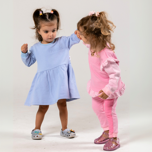 Spill-Resistant Dress – Periwinkle Lavender | Made with Organic Cotton